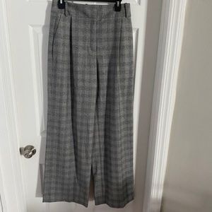 Plaid Grey Work Pants